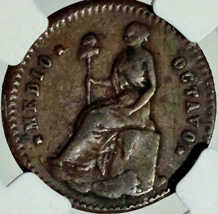 1/16 DE REAL DEL DEPARTAMENTO DE JALISCO 1860