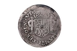 1/2 REAL LVO (ZACATECAS) 1810