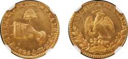 1 ESCUDO MEXICO (1825)