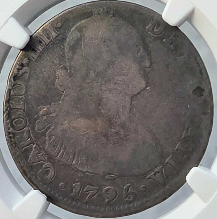 4 REALES CAROLUS IIII 1795 FM