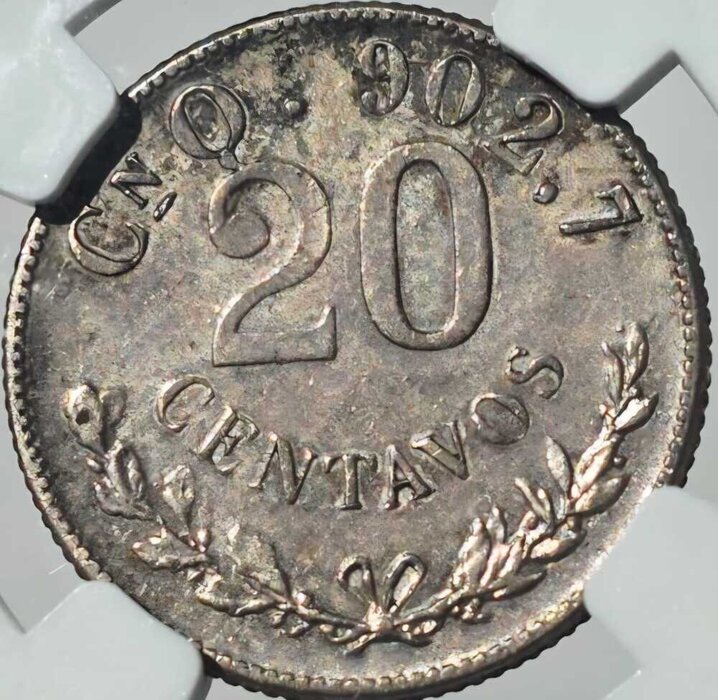 20 CENTAVOS CULIACÁN 1900 Q