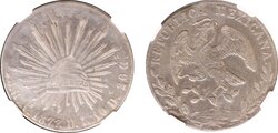 8 REALES ALAMOS (1877)