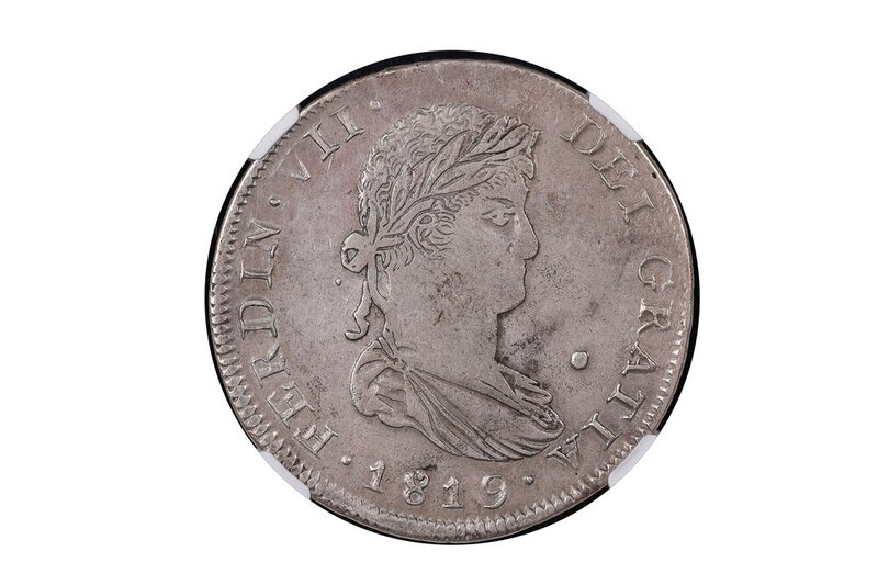 8 REALES ZACATECAS 1819