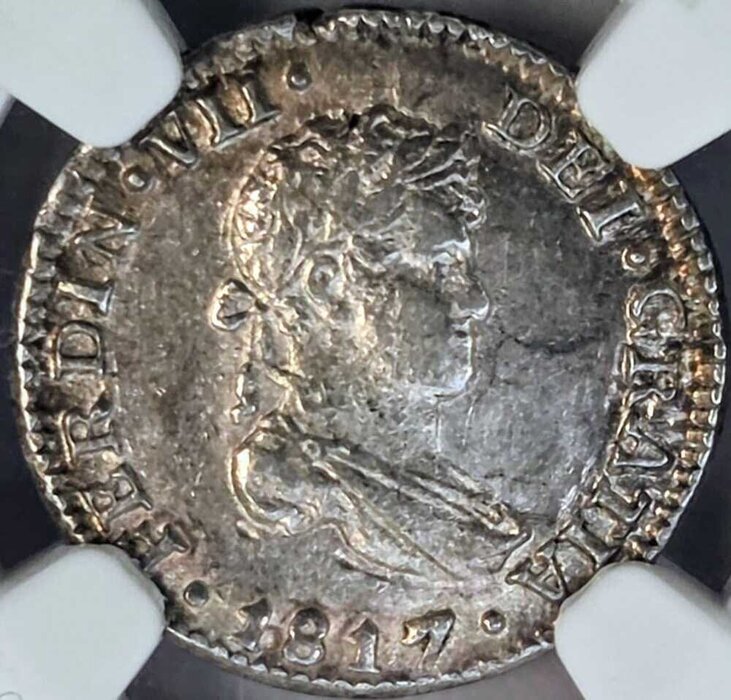1/2 REAL FERDIN VII 1817/6 JJ