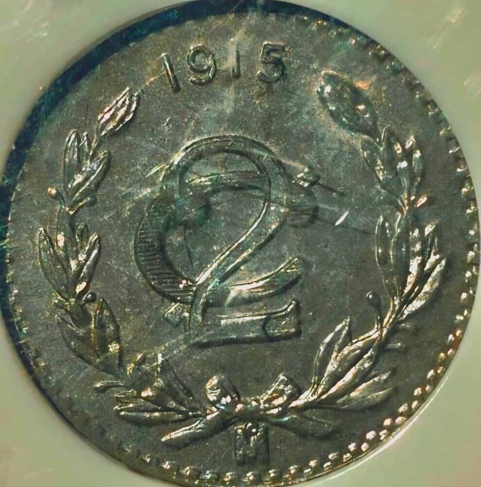 2 CENTAVOS ZAPATISTA MÉXICO 1915
