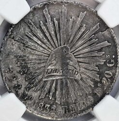 2 REALES DURANGO 1834/2 RM/RL
