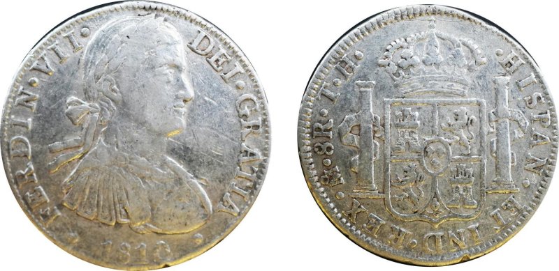 8 REALES FERNANDO VII (1810)
