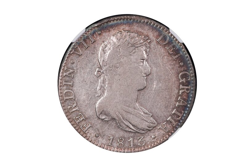 8 REALES MÉXICO 1813 HJ