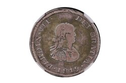 2 REALES ZACATECAS 1819 AG