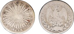1/2 REAL DE DURANGO (1841/33)