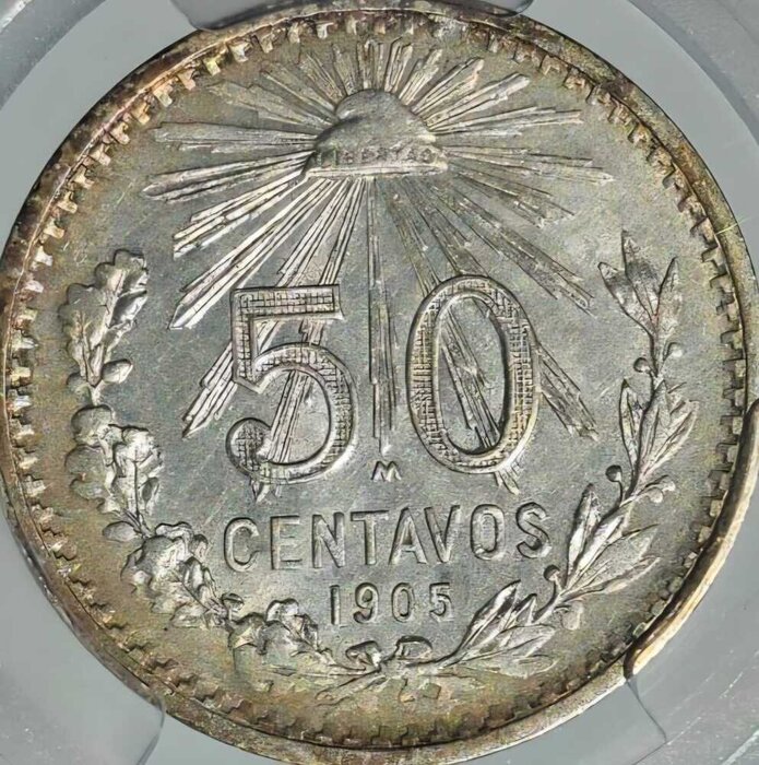 50 CENTAVOS MÉXICO 1905