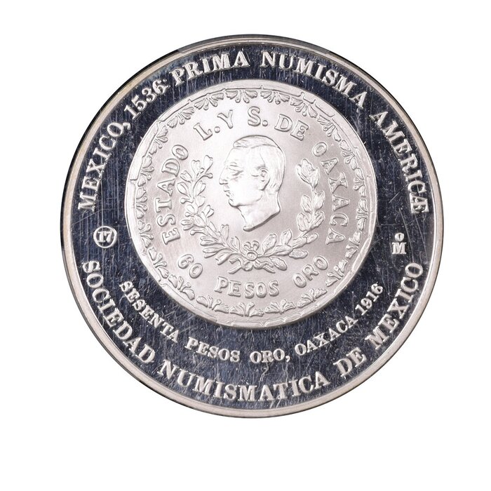 MEDALLA DE LA SONUMEX 1994 (60 PESOS ORO OAXACA)