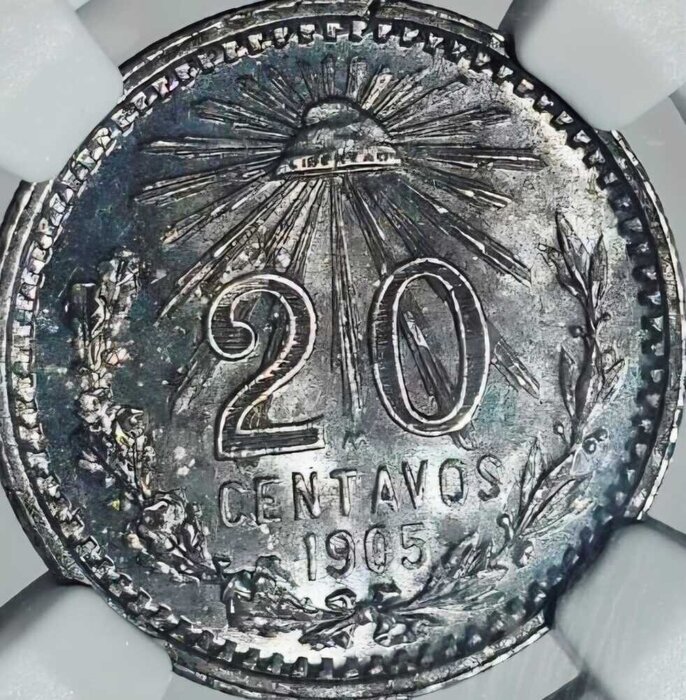 20 CENTAVOS MÉXICO 1905