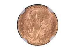 2.5 PESOS ORO MÉXICO 1946