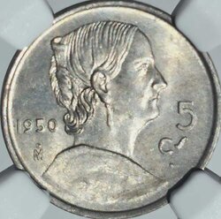 5 CENTAVOS MÉXICO 1950