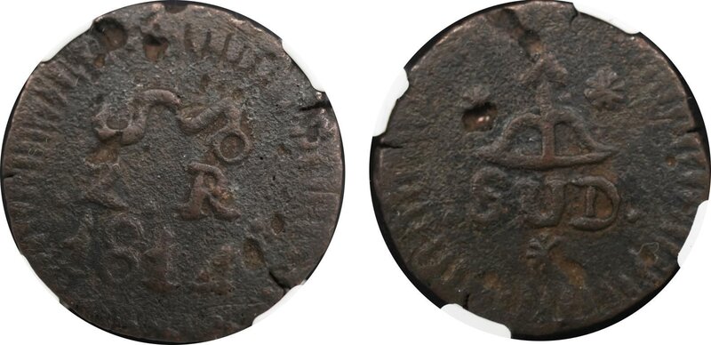 2 REALES SUD (1814)