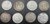 LOTE DE 4 PIEZAS DE 1/2 REAL (1760-1763-1770-1771)