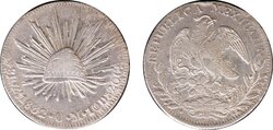 8 REALES ZACATECAS (1832)